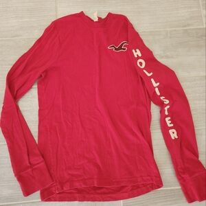 Hollister Red long sleeve